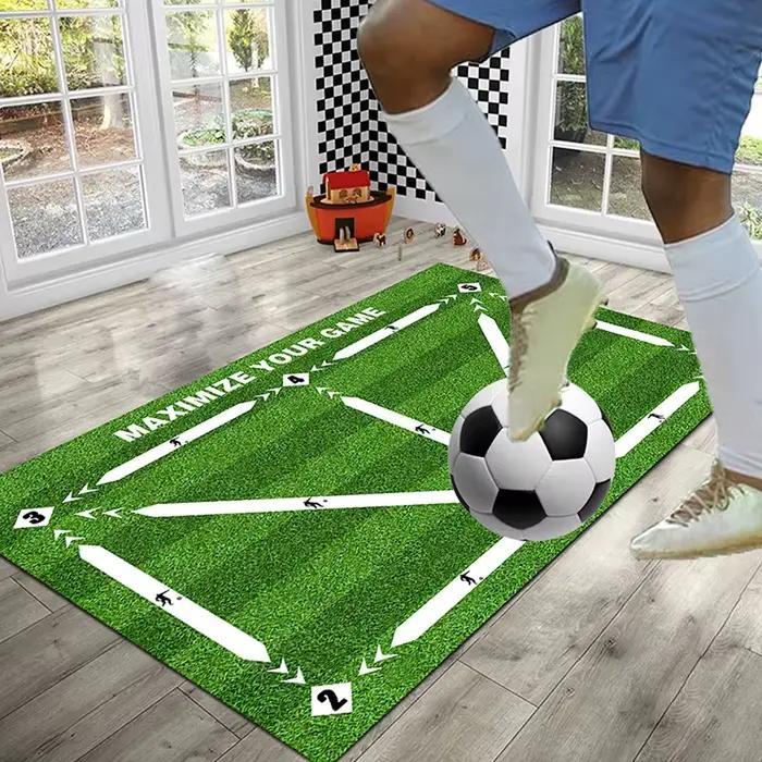 Tapis d'entraînement de Football, équipement d'entraînement de Football, antidérapant, pliable, pour enfants et adultes, équipement d'entraînement en salle et en plein air