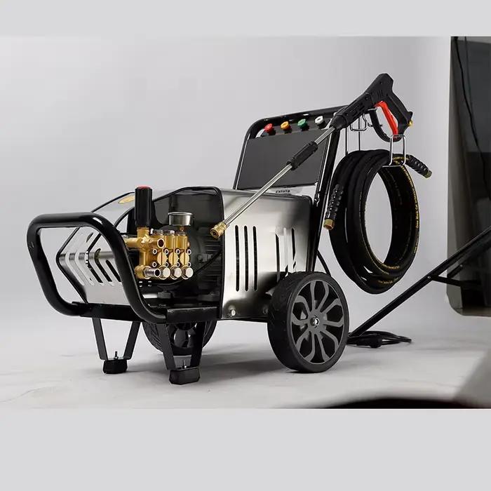 Nettoyeur haute pression et haute puissance pour voitures, machine de nettoyage industrielle 220V pour usage domestique, agricole et commercial.