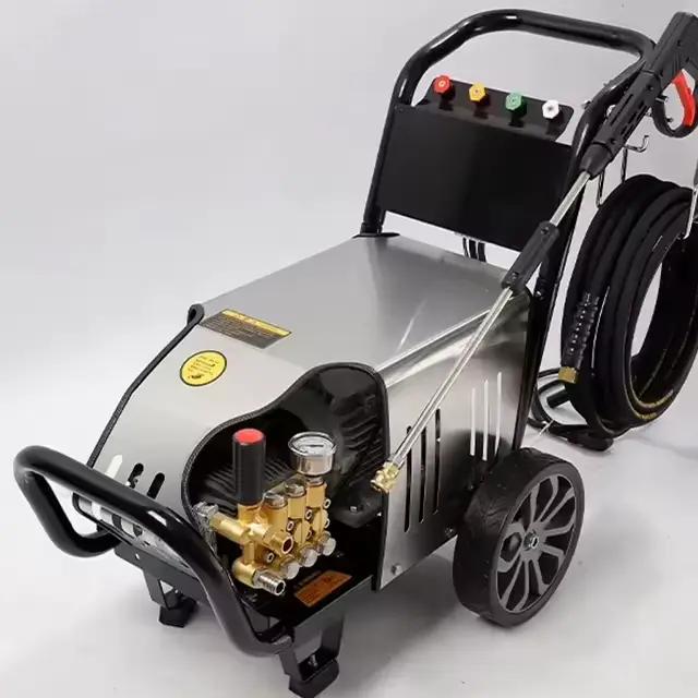 Nettoyeur haute pression et haute puissance pour voitures, machine de nettoyage industrielle 220V pour usage domestique, agricole et commercial.