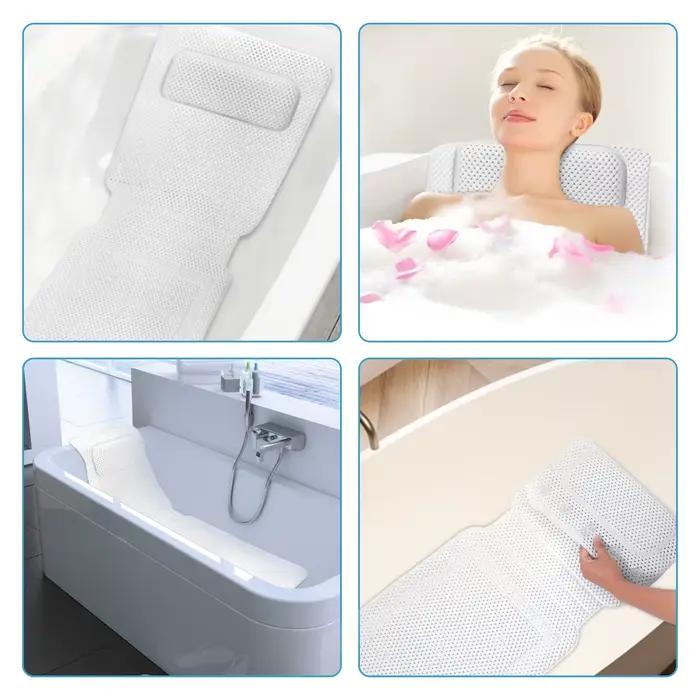 Tapis de coussin de baignoire antidérapant avec ventouse