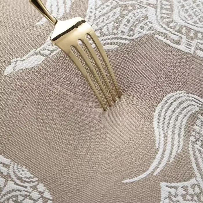 Housse de coussin de luxe légère à flocons d'avoine