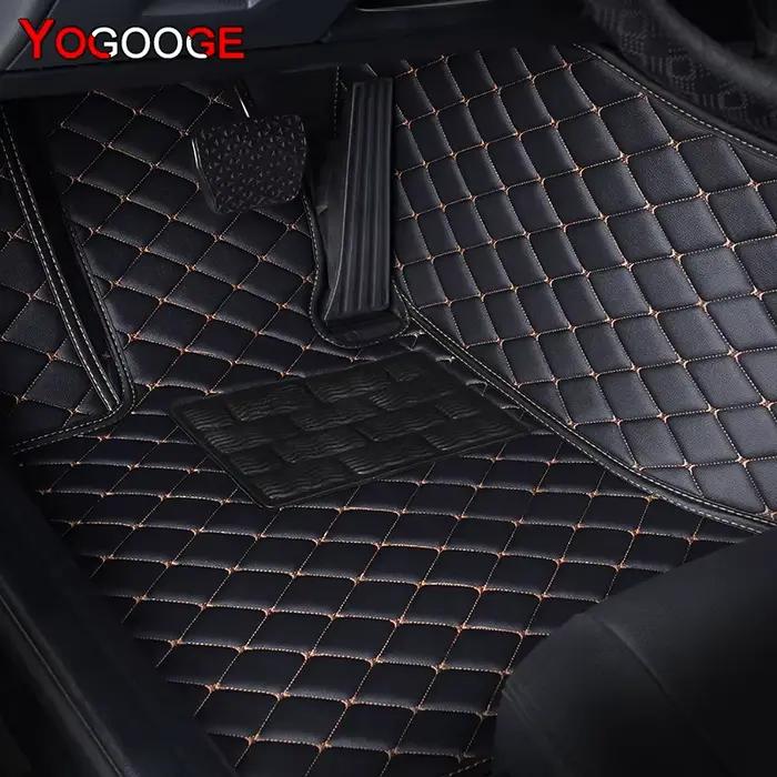 YOGOOGE tapis de sol de voiture personnalisés pour Peugeot 308 tapis Auto pied Coche accessoire