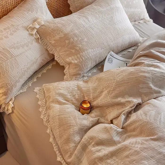 Parure de lit en fil déformable