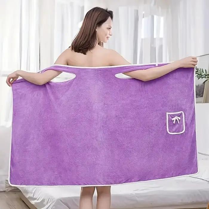 Serviette de bain à séchage rapide pour femmes