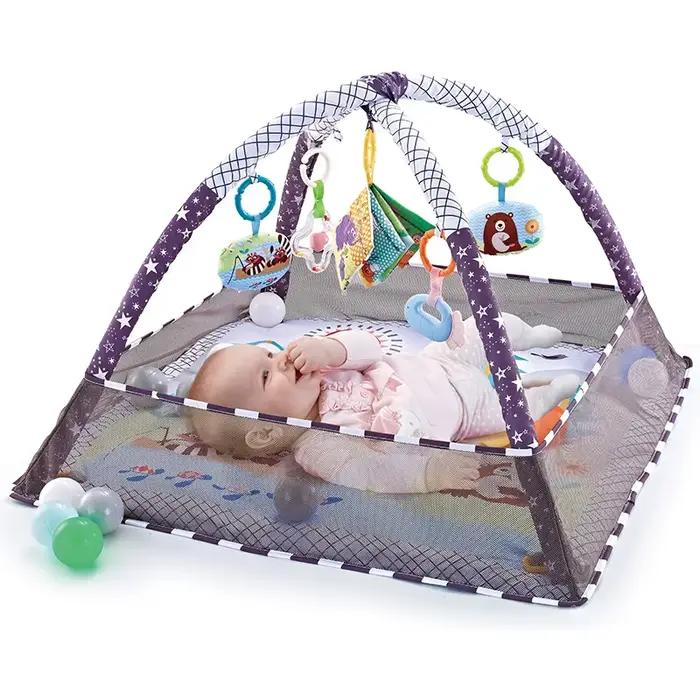 Cadre de Fitness pour bébé, tapis de jeu pour enfants, couverture rampante, tapis de jeu pour nourrissons, cadeau pour enfants, tapis de gymnastique d'activité, jouets pour enfants