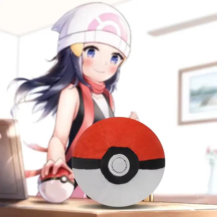 Coussin en peluche Pokémon Ultra Ball Master Ball Poke Ball, coussin Pokeball grande taille, poupée Pocket Monster pour chambre à coucher
