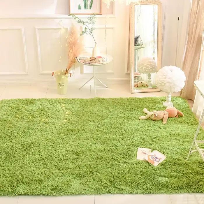 Tapis en peluche pour salon