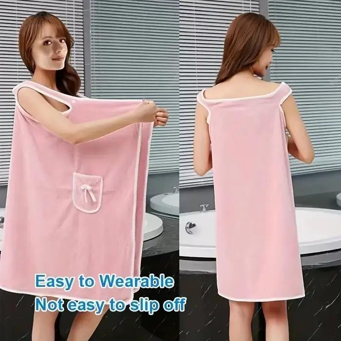 Serviette de bain à séchage rapide pour femmes