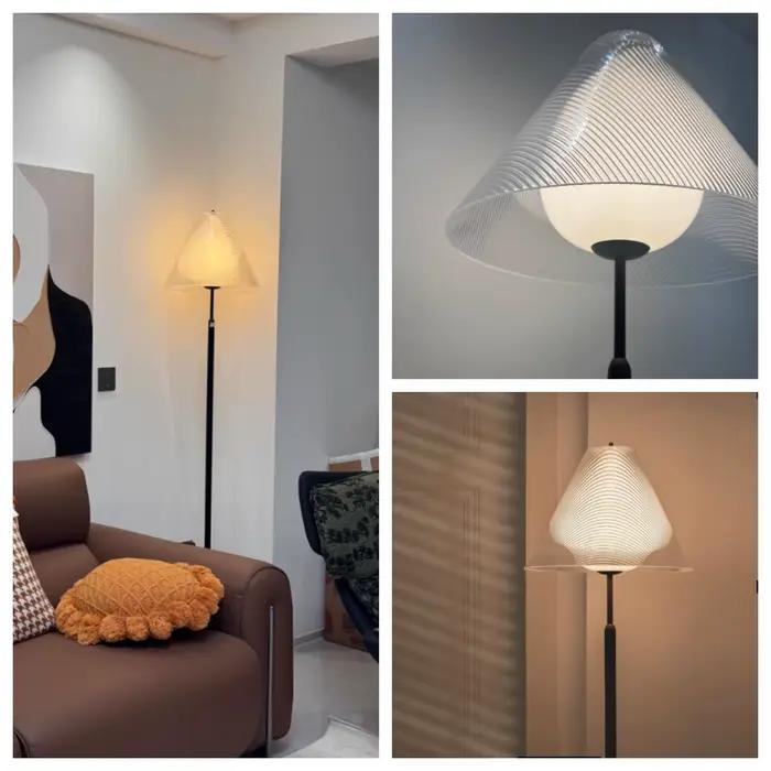 Lampadaire éclairage d'ambiance pour salon chambre chevet canapé côté lampe haute maison luminaire chaud moderne décoratif