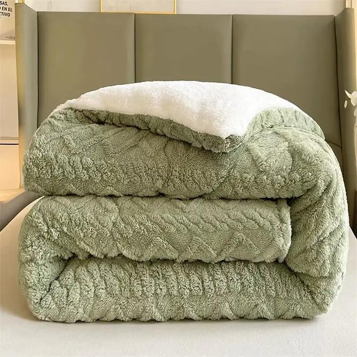 Couverture chaude d'hiver Super épaisse pour lit