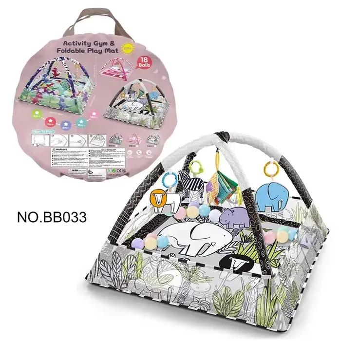 Cadre de Fitness multifonctionnel pour enfants, tapis éducatif, couverture rampante, tapis de jeu pour nourrissons, tapis d'activité pour enfants, jouets de gymnastique pour bébé, cadeau