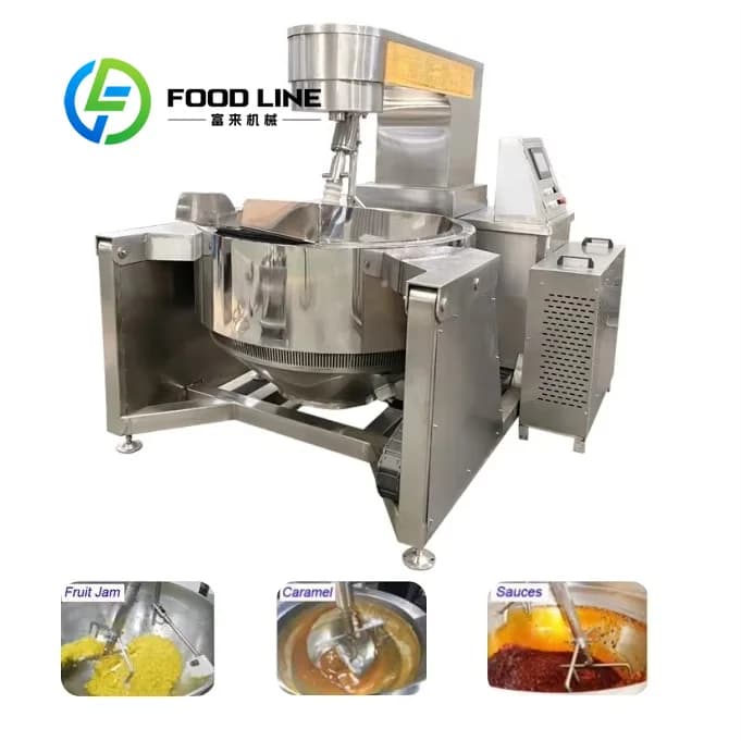 Robot culinaire planétaire pour sauce chili : Mélange puissant et uniforme des ingrédients bruts pou