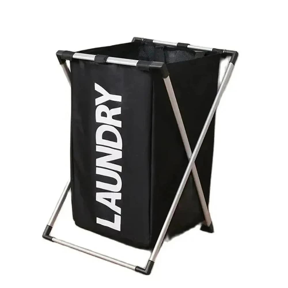 Panier à linge pliable à 3 grilles, grande capacité, organisateur de vêtements, jouets, support en a