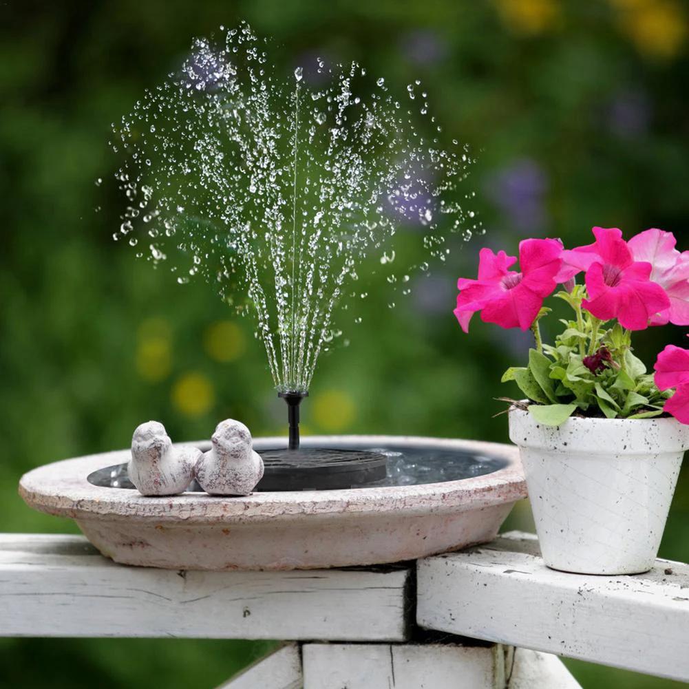 Fontaine solaire flottante, pompe à eau autoportante pour jardin extérieur, bassin, piscine