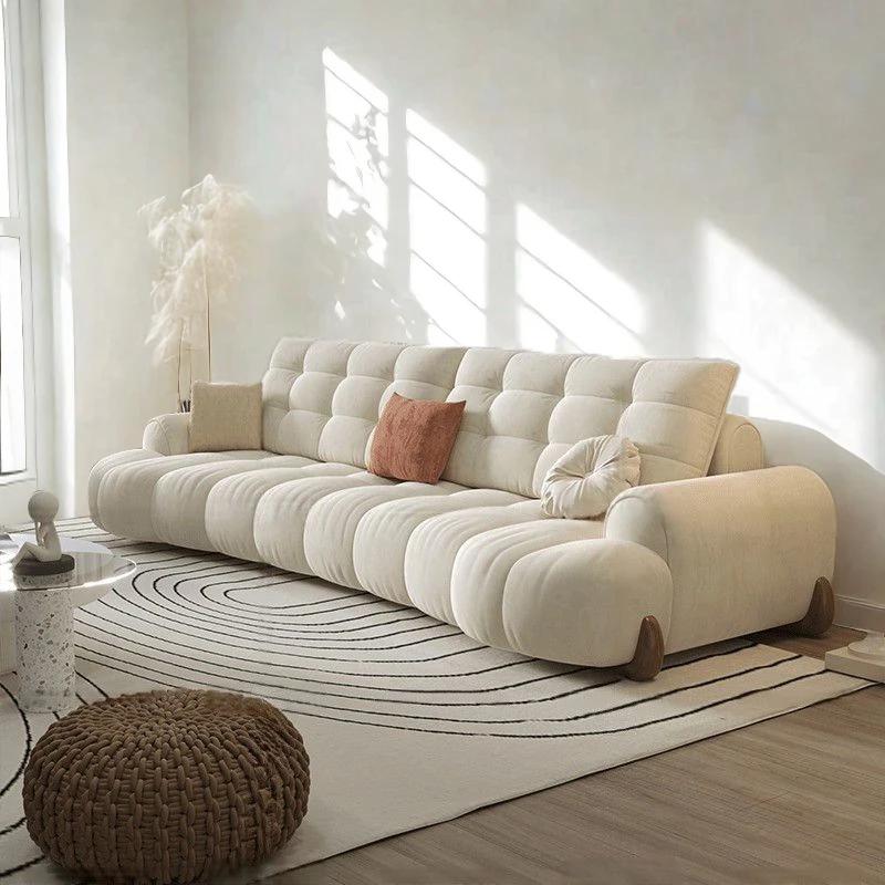 Coussin design canapé appartement accoudoir