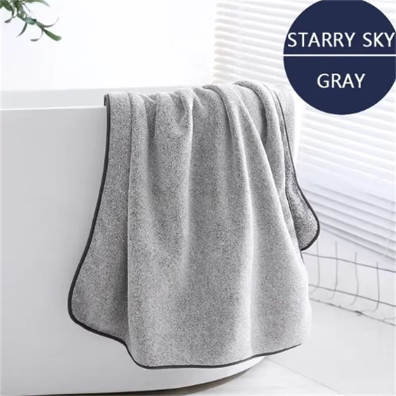 Serviettes de bain épaisses en microfibre pour le corps, 1 pièce, pour gymnastique, sport, Robe de d