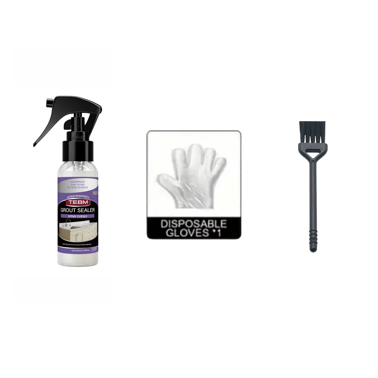 Spray d'étanchéité invisible transparent, colle de réparation anti-fuite, agent de revêtement anti-i