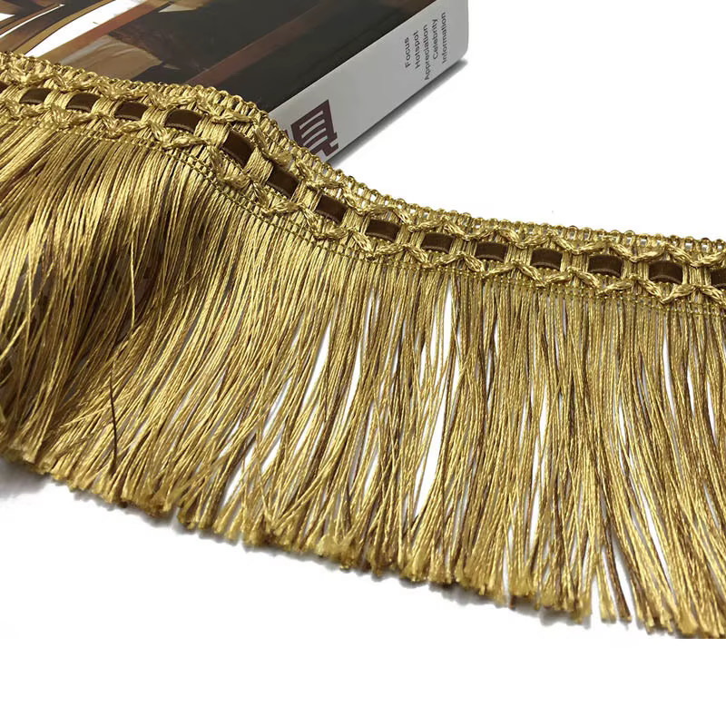 2 mètres rideau gland frange coupe tresse garniture 11cm or glands rembourrage bricolage luxe access