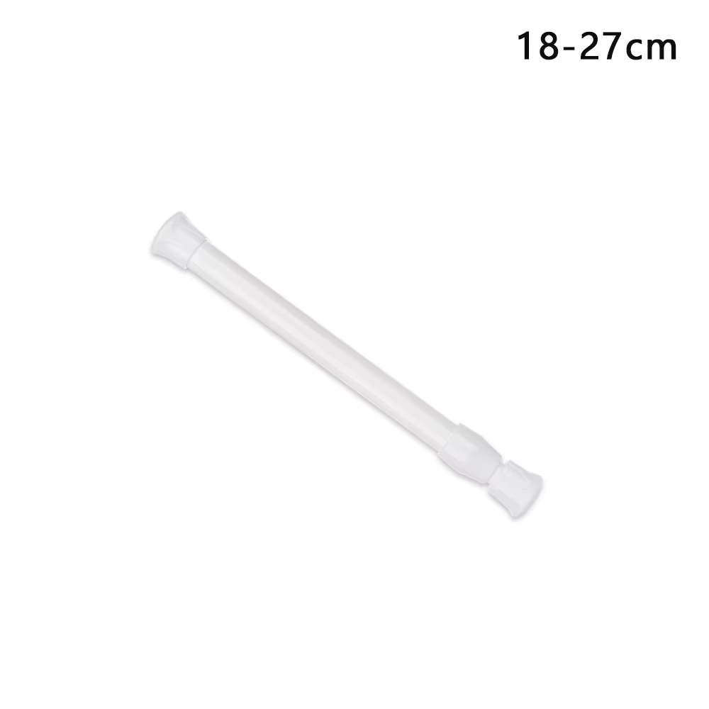 Poteau télescopique réglable pour rideau, bâtons extensibles, tiges de confrontation polyvalentes, c