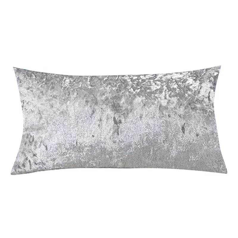 Housse de coussin rectangulaire 30x50cm, taie d'oreiller pour salon, canapé, taie d'oreiller en velo