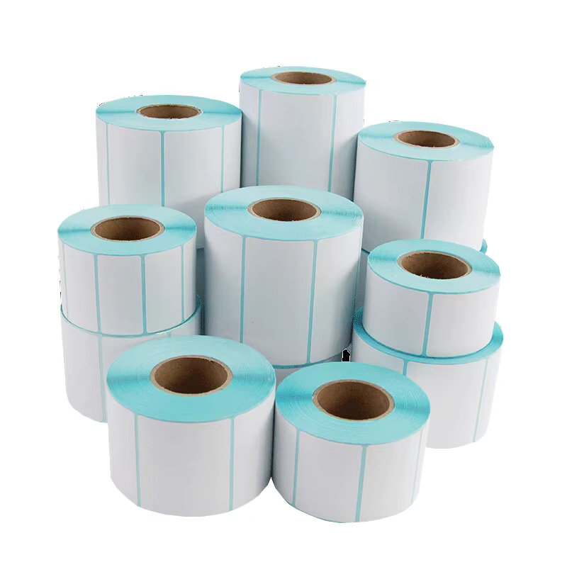 24 tailles étiquette autocollants code à barres autocollant étiquette pour papier zèbre autocollant 