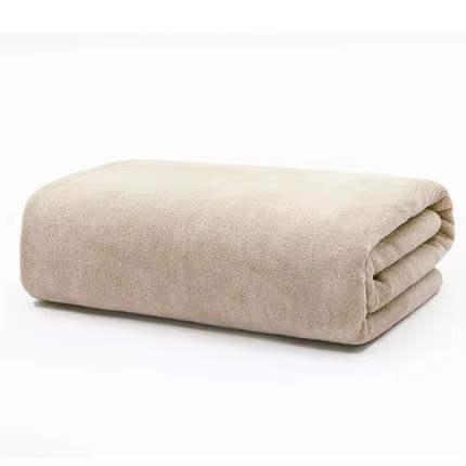 Serviette de bain en microfibre super grande, douce, à forte absorption, à séchage rapide, ne se déc