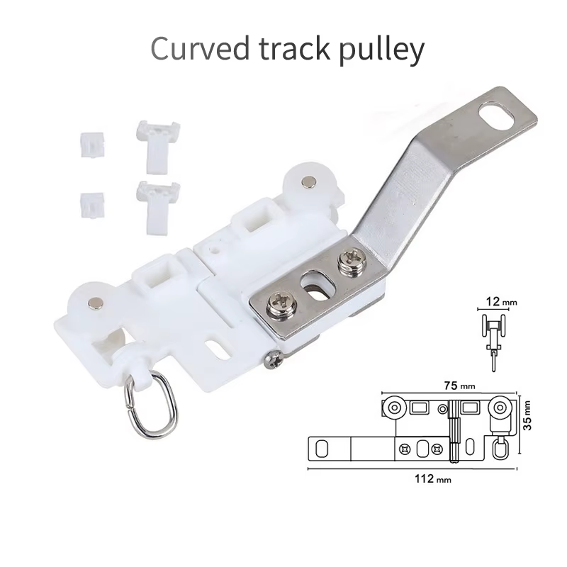 Rail de rideau électrique Dooya Zigbee, poulie de moteur WiFi, pièce de rideau intelligente pour la 