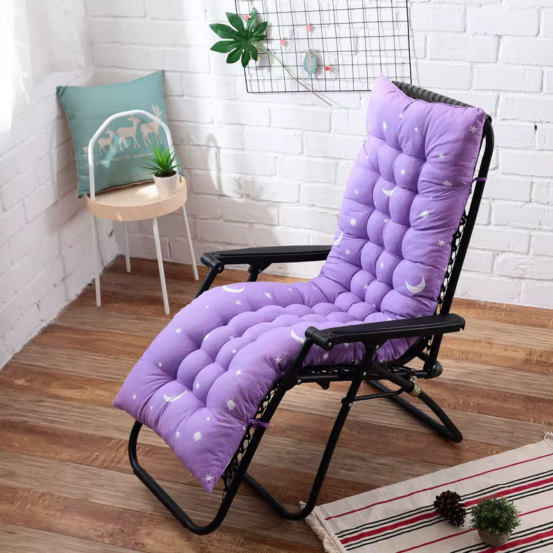 Coussin de dossier souple inclinable, coussins de chaise à bascule, coussin de banc de chaise longue