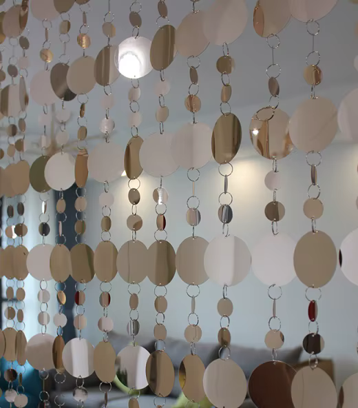 Rideaux à paillettes en PVC, articles ménagers, cloisons, rideau en plastique, fournitures pour la m