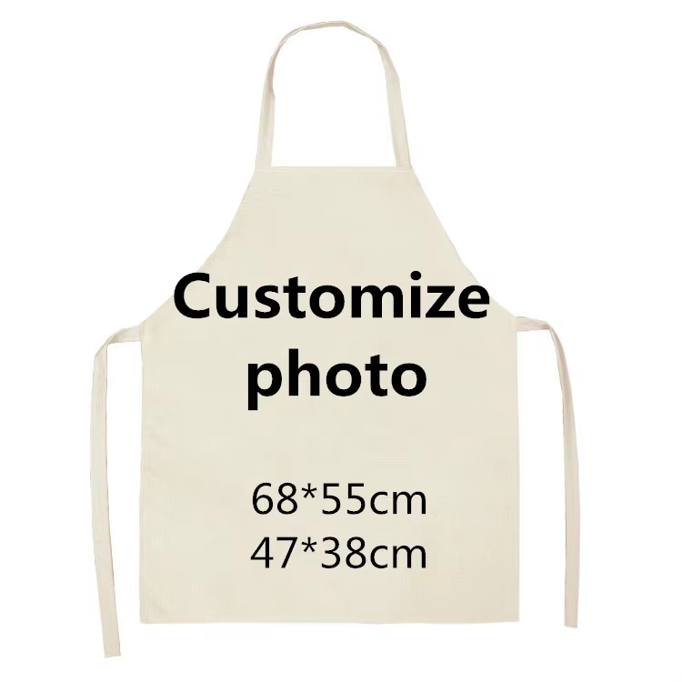 Tabliers Photo personnalisés tablier de cuisine pour femme taille bavoir de cuisson cuisine tablier 