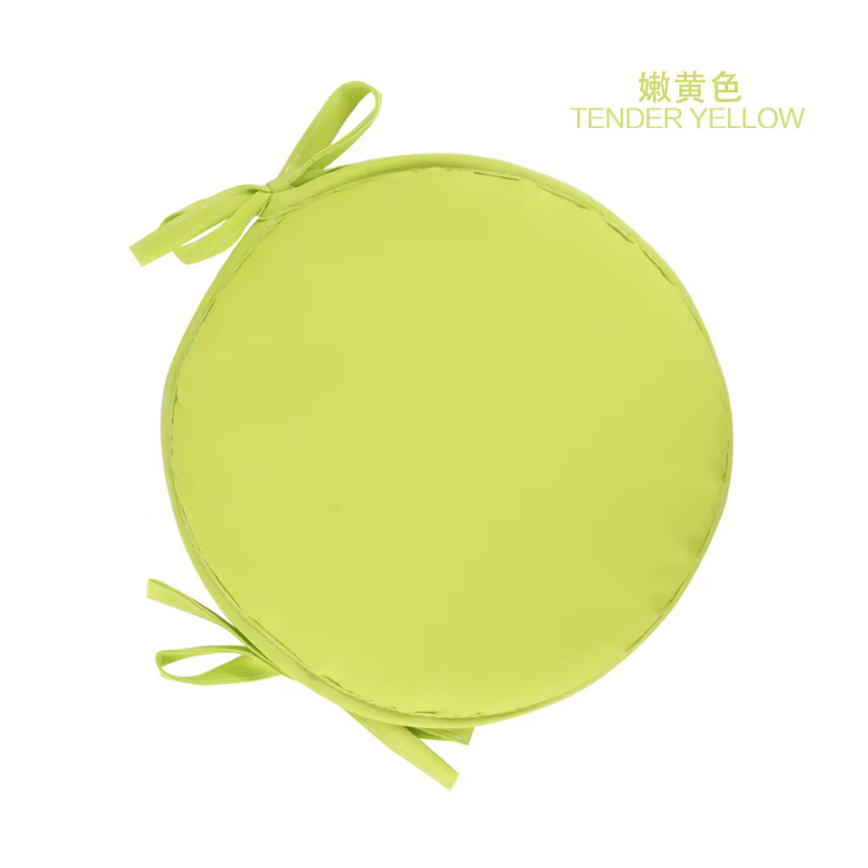 Coussin de chaise rond couleur bonbon, coussins de siège avec cordon de serrage, décoration de maiso