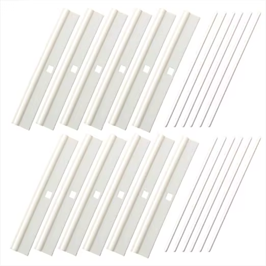 12 pièces pince à tissu pour rideau Vertical 127mm pièce suspendue aveugle verticale traitement acce