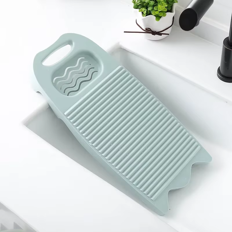 Planche de lavage épaisse pour lavage des mains, planche à linge pour vêtements sales avec porte-sav