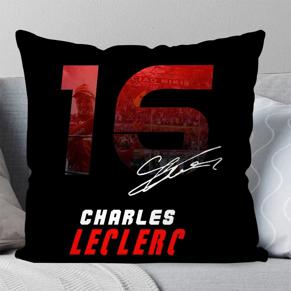 C-Charles L-Leclerc-Taie d'oreiller carrée, F1 16, 40x40, pour chambre à coucher, canapé, loisirs, c