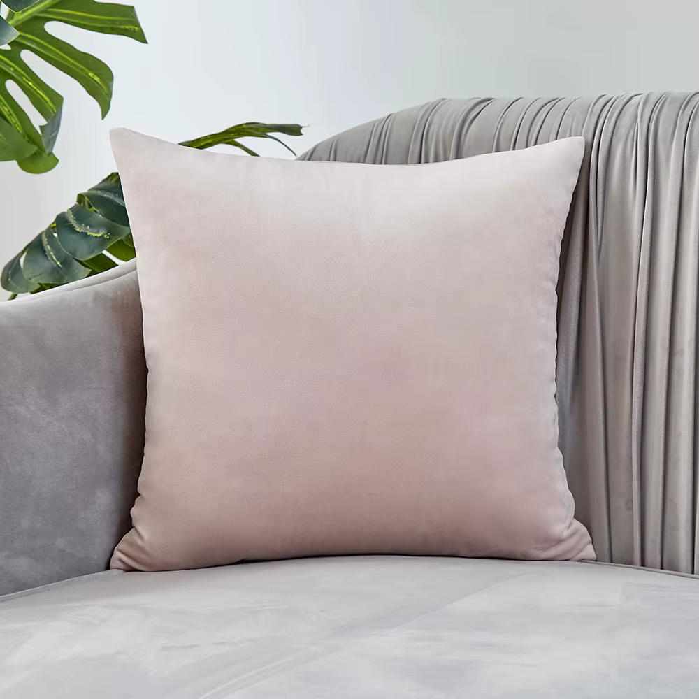 Housse de coussin violette pour canapé, salon, taie d'oreiller décorative de luxe, taie d'oreiller e