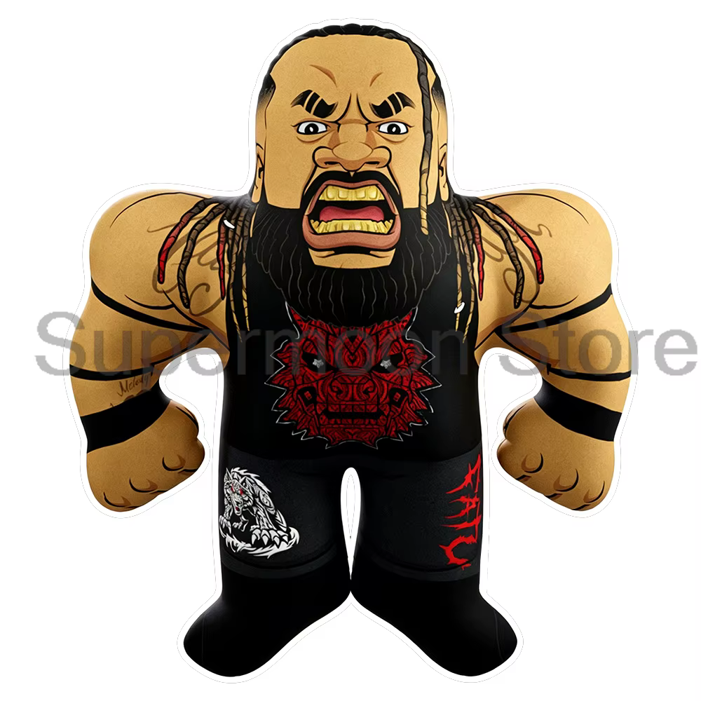 Jacob Fatu Eagle Big Shots Coussin Personnage de Dessin Animé 3D Doux Peluche Jouet Coussin de Canap