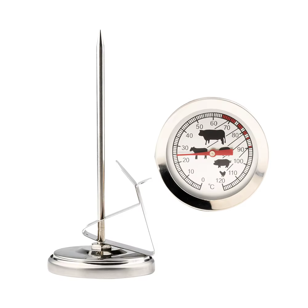 Sonde thermomètre outils de cuisine compteur de température de cuisson 0-120 ℃ Jauge à viande pour