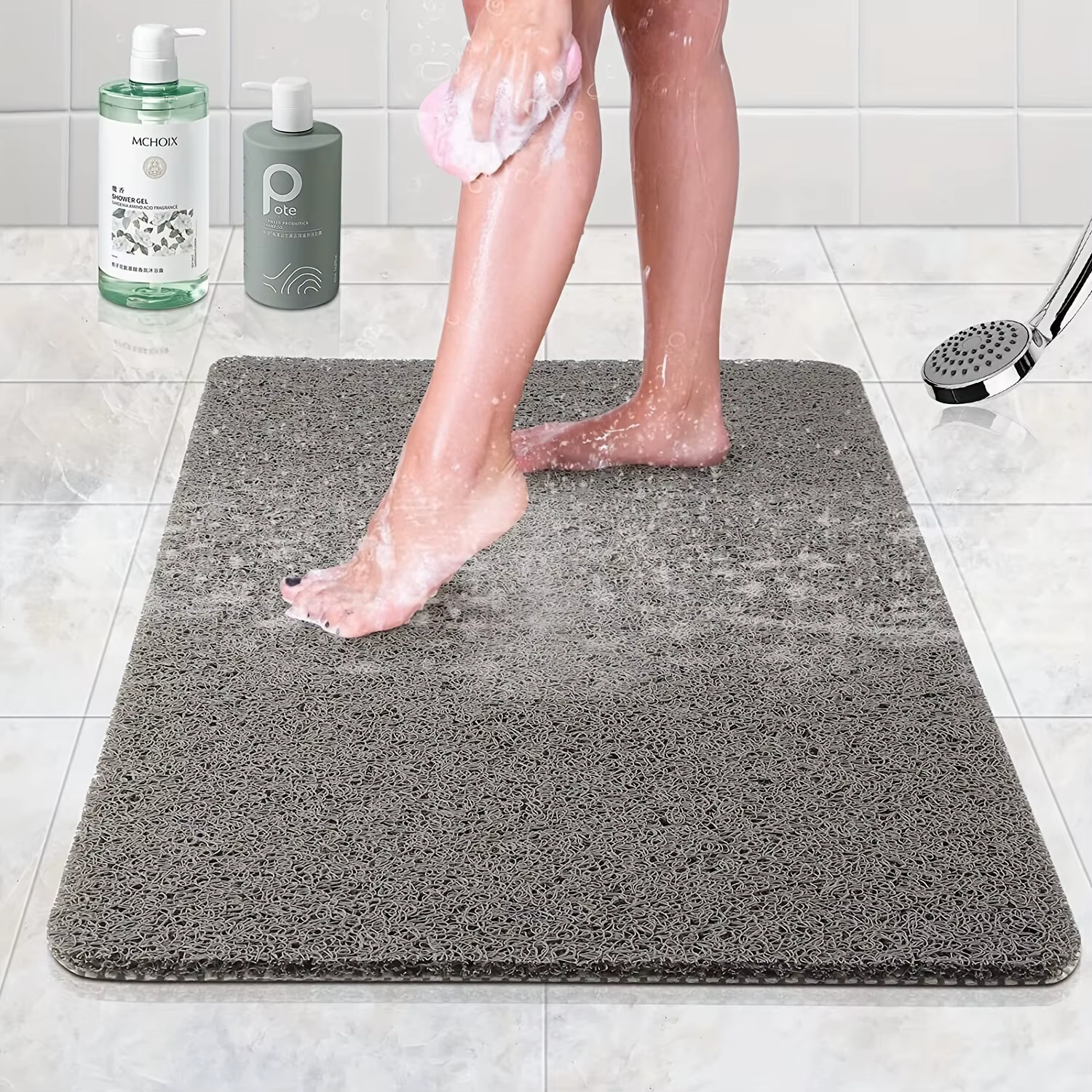Nouveau tapis de sol de salle de bain petit tapis de salle de bain tapis de porte absorbant tapis de