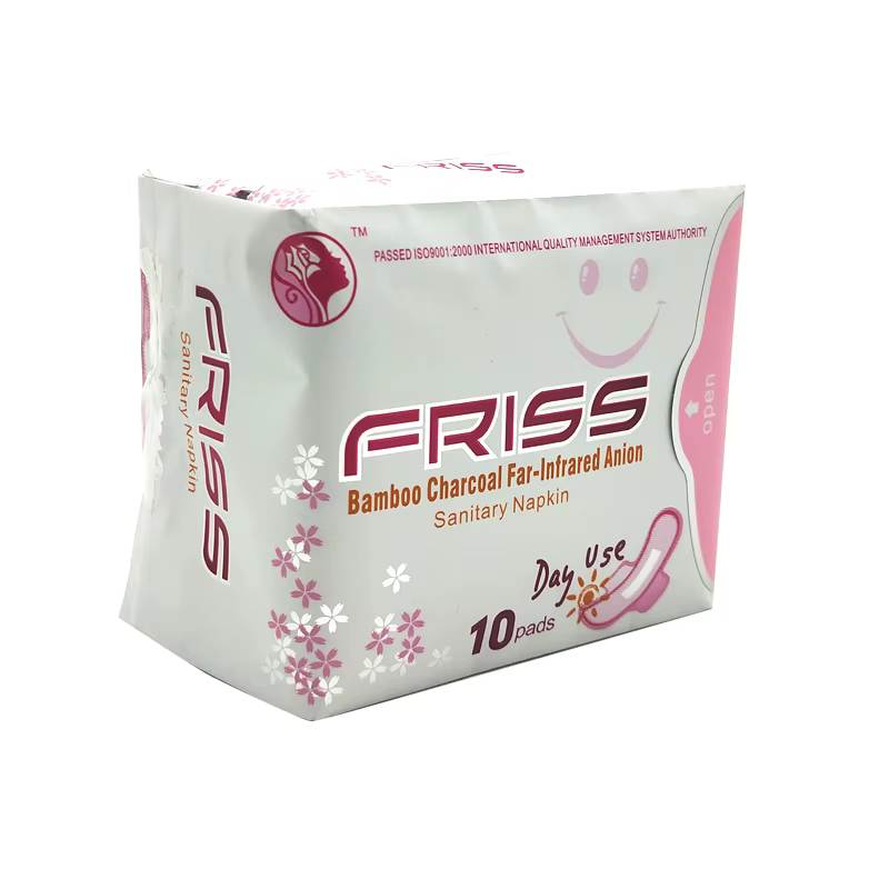 Serviette hygiénique en coton à anions pour femme, hygiène féminine, usage quotidien, haute qualité,