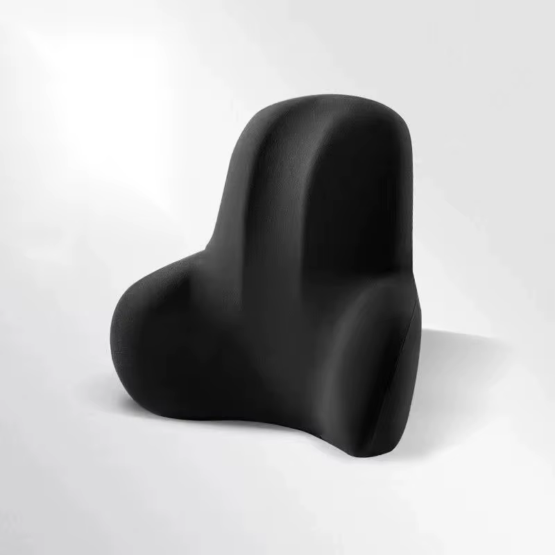 Coussin de soutien lombaire deux-en-un, à mémoire de forme à rebond lent, arc scientifiquement conçu