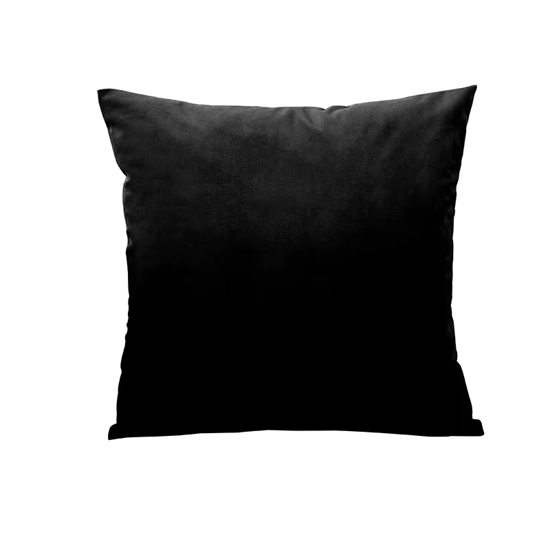 Housse de coussin en velours, taie d'oreiller douce, 45x45 cm, pour salon, décoration de canapé, déc