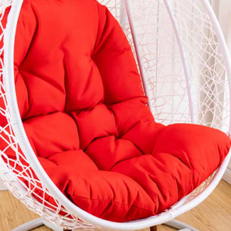 120x80cm panier suspendu oeuf chaise coussin extérieur canapé balançoire chaise coussin doux confort