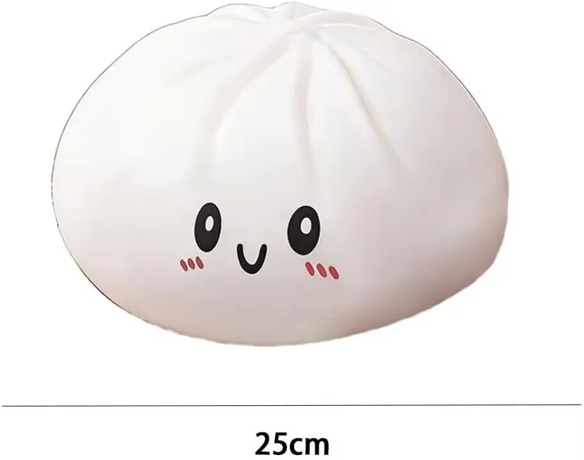 Coussin Géant en Forme de Ravioli : Coussin Anti-Stress Surdimensionné, Coussin Corporel Réaliste en