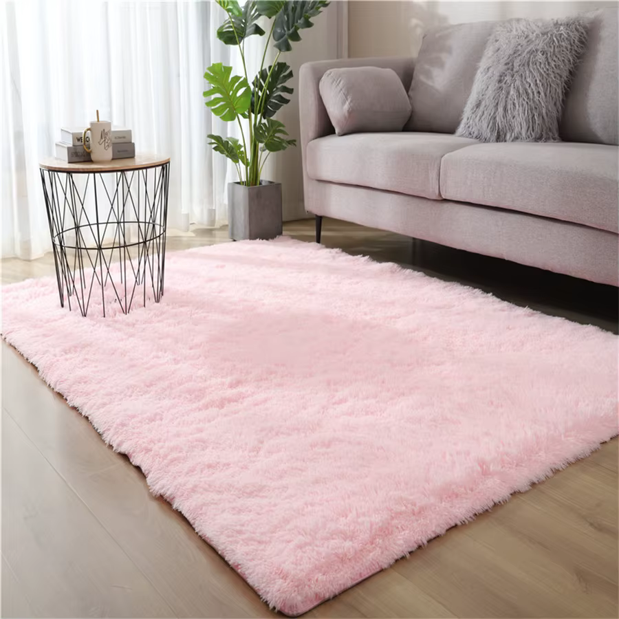 Nouveau tapis épais pour salon, en peluche, pour chambre d'enfants, tapis de sol moelleux, fenêtre, 