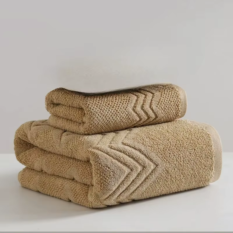 Serviettes de bain en coton égyptien pour hommes et femmes, serviette de bain, peigné, luxe, ménage,