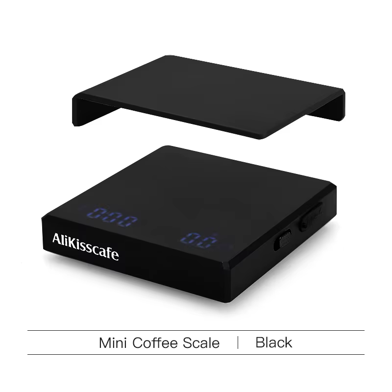 AliKisscafe balance à café de cuisine numérique avec minuterie balances de mesure électroniques 0.1g