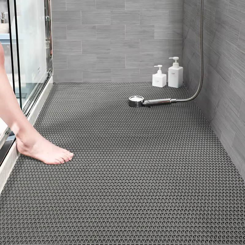 Maison salle de douche baignoire toilette salle de bain accessoires ensemble tapis de salle de bain 