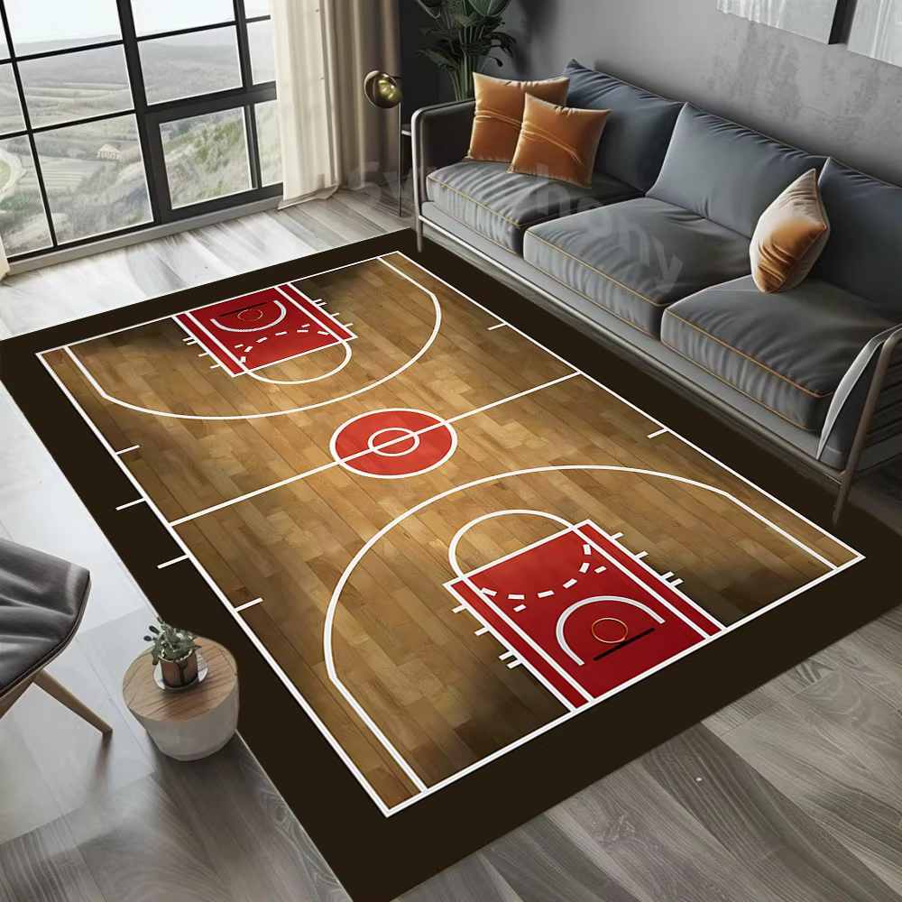 Tapis de terrain de basket-ball, tapis de terrain de Sport, tapis de sol doux pour salle de jeux, ch