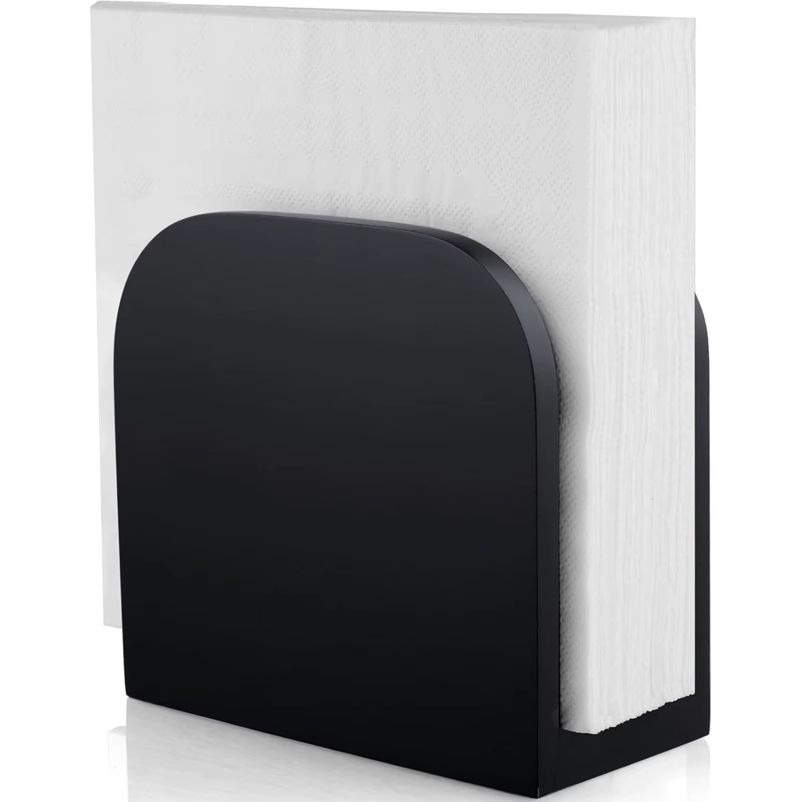 Porte-serviettes en bois pour table, distributeur de serviettes en bois sur pied pour cuisine, salle