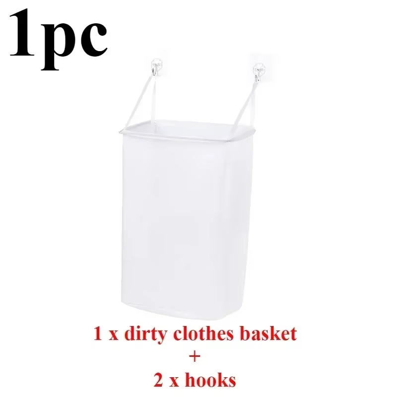 Panier à linge mural pliable, panier de rangement pour vêtements sales, seau à jouets, panier à ling